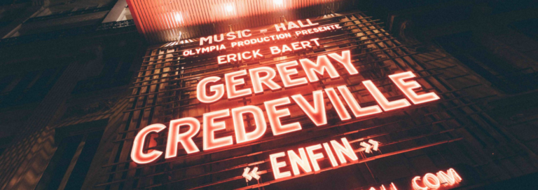 Gérémy Crédeville à l’Olympia !